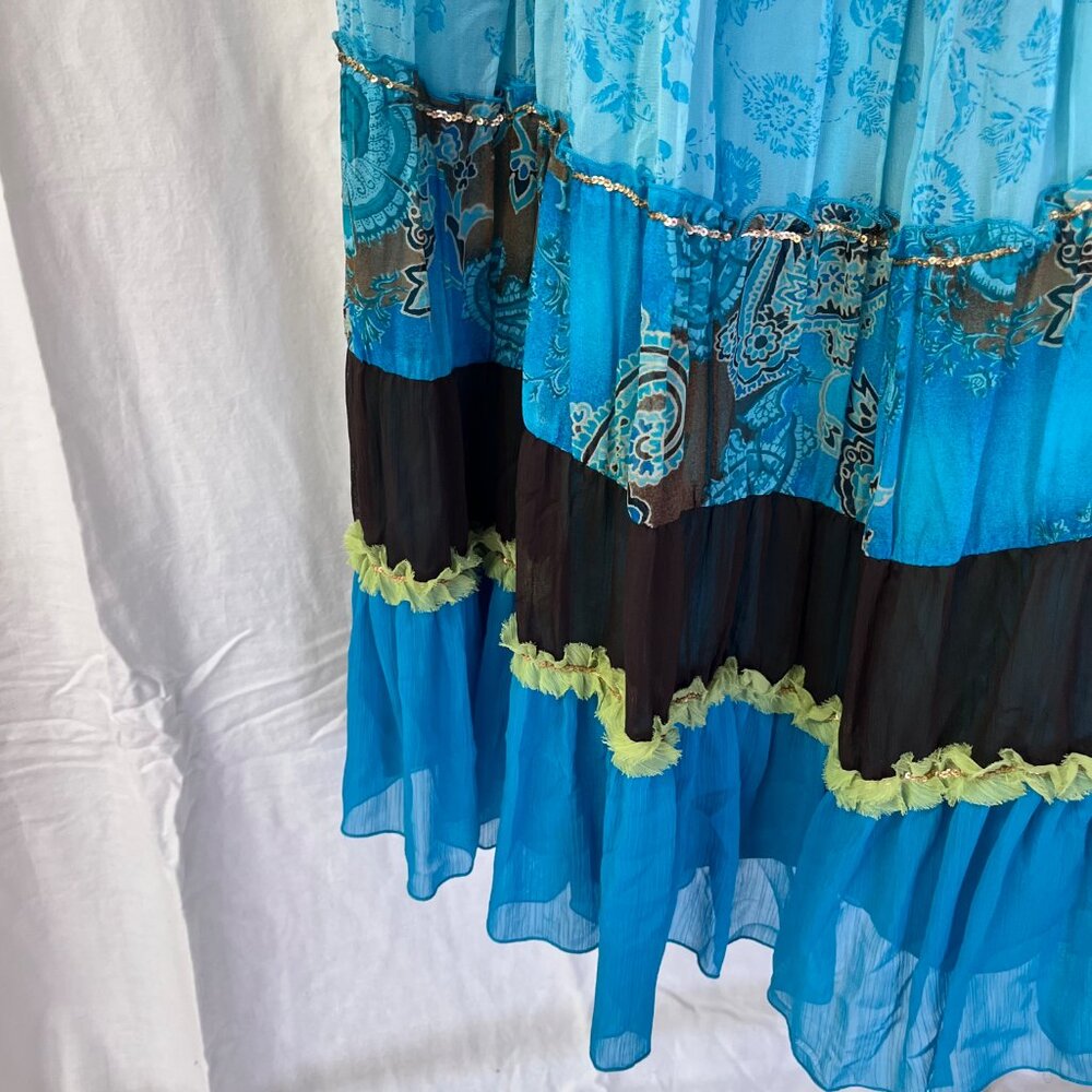 ABS by Allen Schwartz Vintage Dress L - Picture 5 of 8